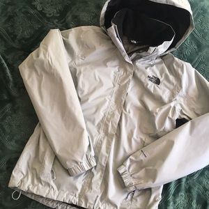 North face rain jacket S